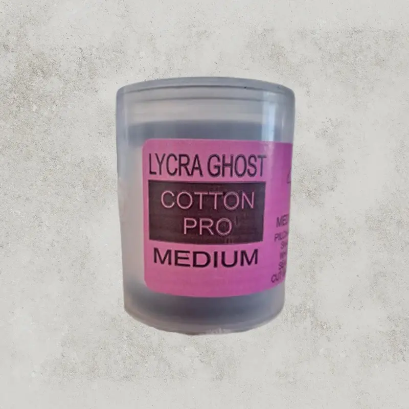 Ghost Cotton Bait Thread – Large 400m Spindle, Near-Invisible Finish