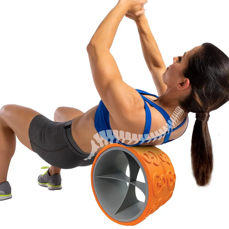 GoWheel Mobility Roller – 12-Inch Dual-Surface Roller for Dynamic Stretching and Balance