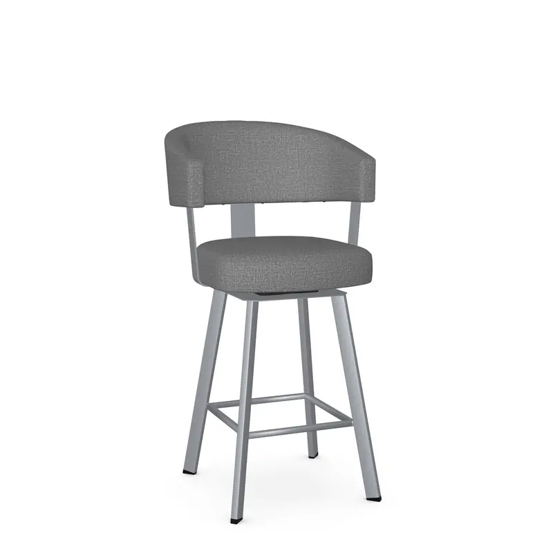Grissom Magnetite Silverpoint Counter Stool