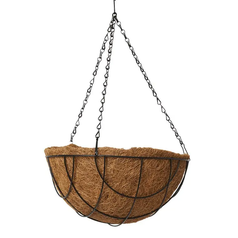 Hanging Planter with Coconut Husk Basket – 30.5cm