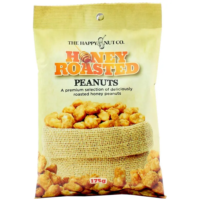 Happy Nut Honey Roasted Peanuts – 175g Sweet & Salty Snack