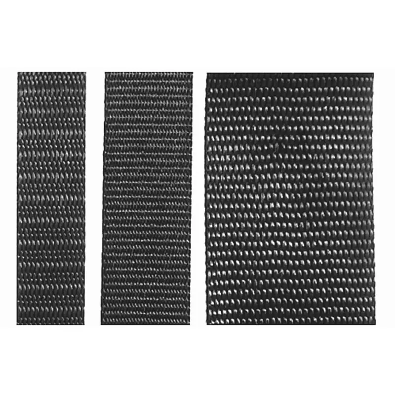 Heavy-Duty Black Polyester Webbing – 50-Metre Roll