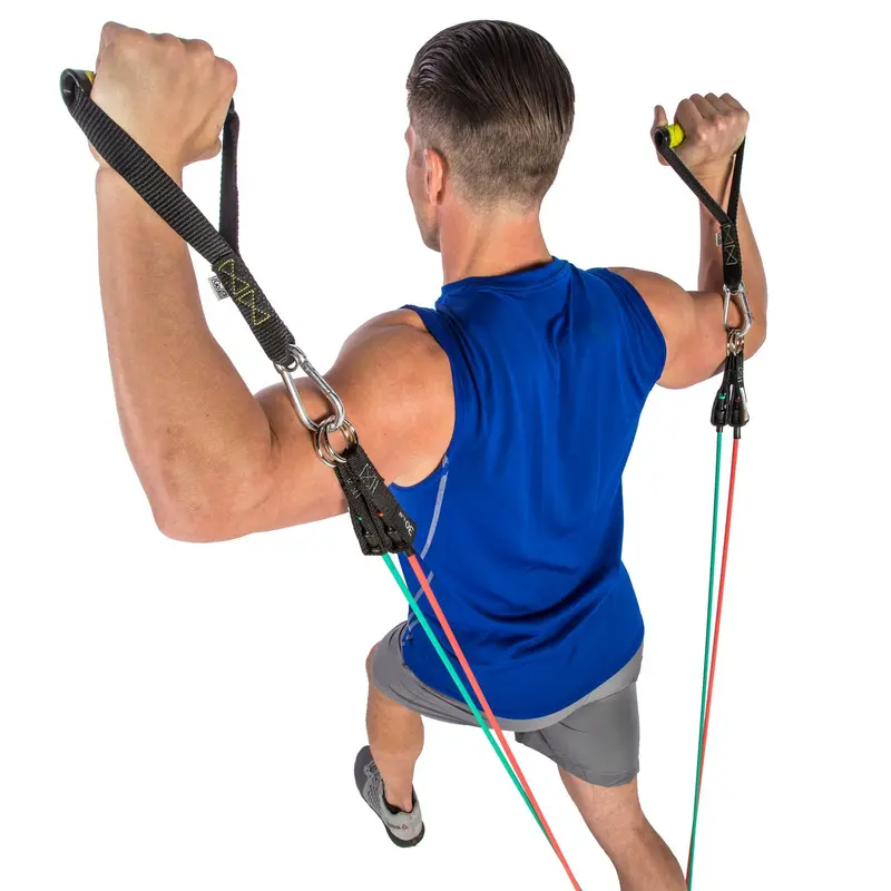Heavy-Duty Pro-Grade Resistance Tube Set – Full-Body Strength and Rehab Exercise Bands