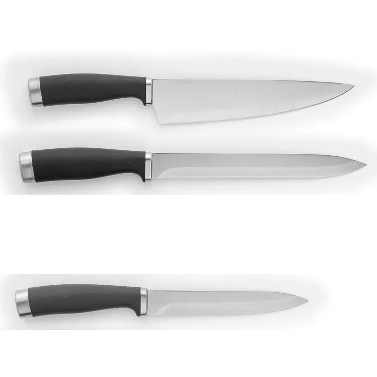 H&G Essential 3-Piece Knife Set – Chef, Paring & Utility