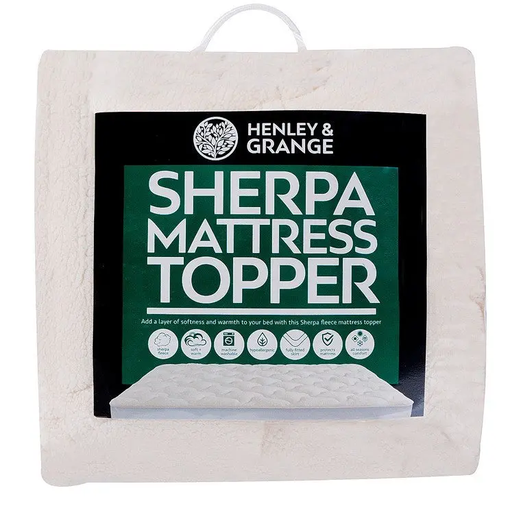 H&G King-Size Sherpa Mattress Topper