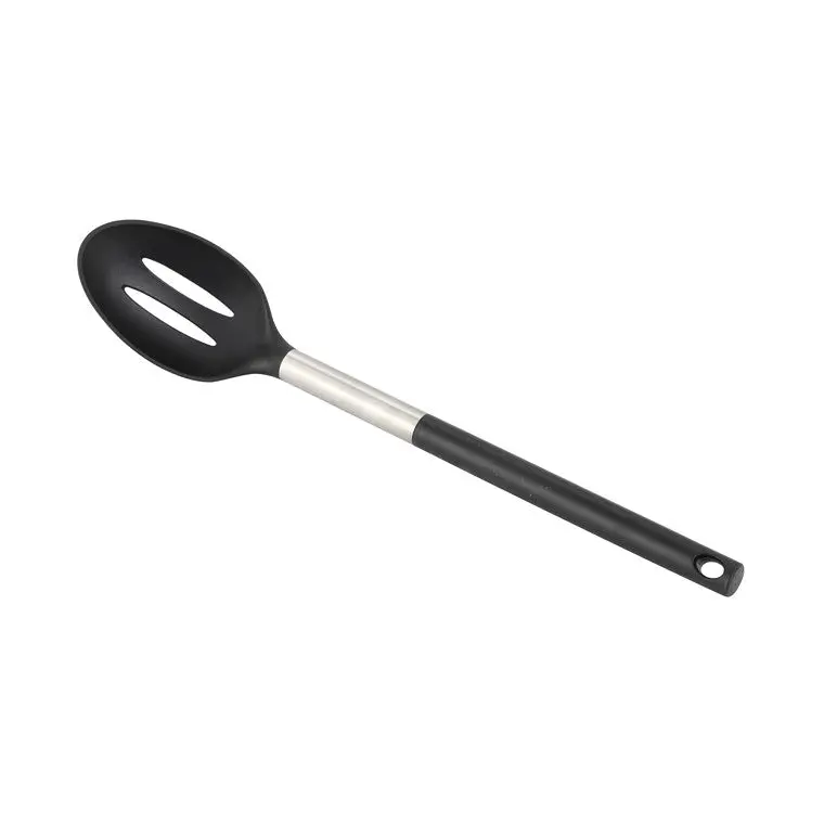 H&G Stainless Steel Slotted Spoon with Ergonomic Handle