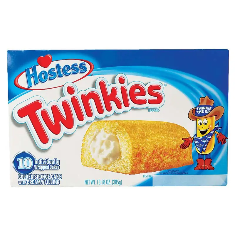 Hostess Twinkies Original Snack Cakes – 10-Pack, 385 g