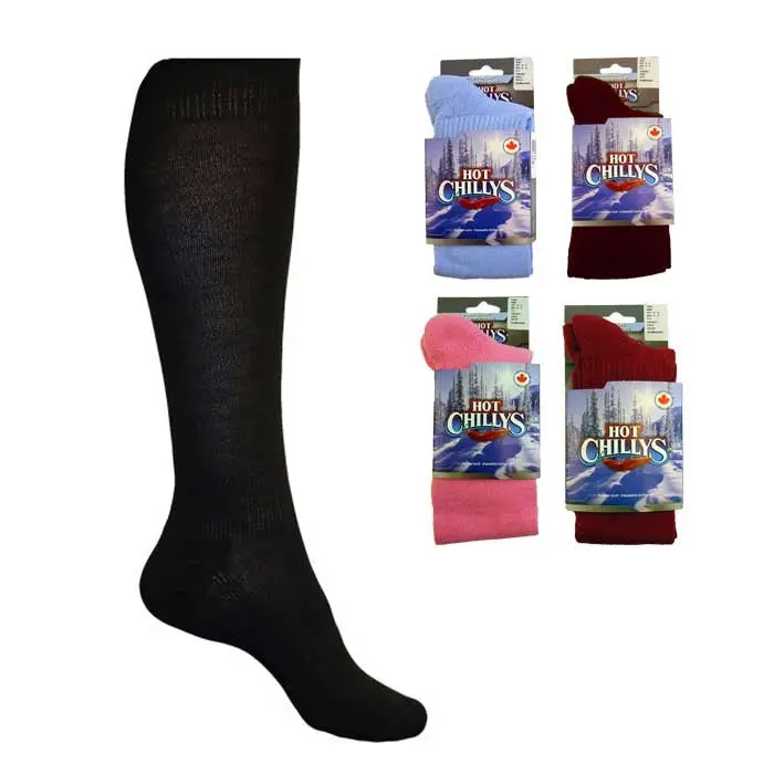 Hot Chillys Adult Merino-Blend Cold-Weather Socks