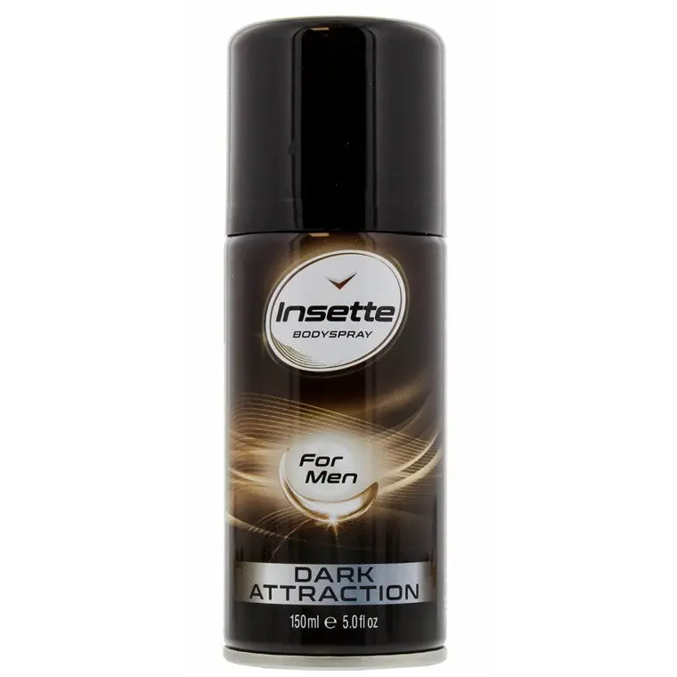 Insette Dark Attraction Body Mist – Seductive Fragrance Spray, 150ml