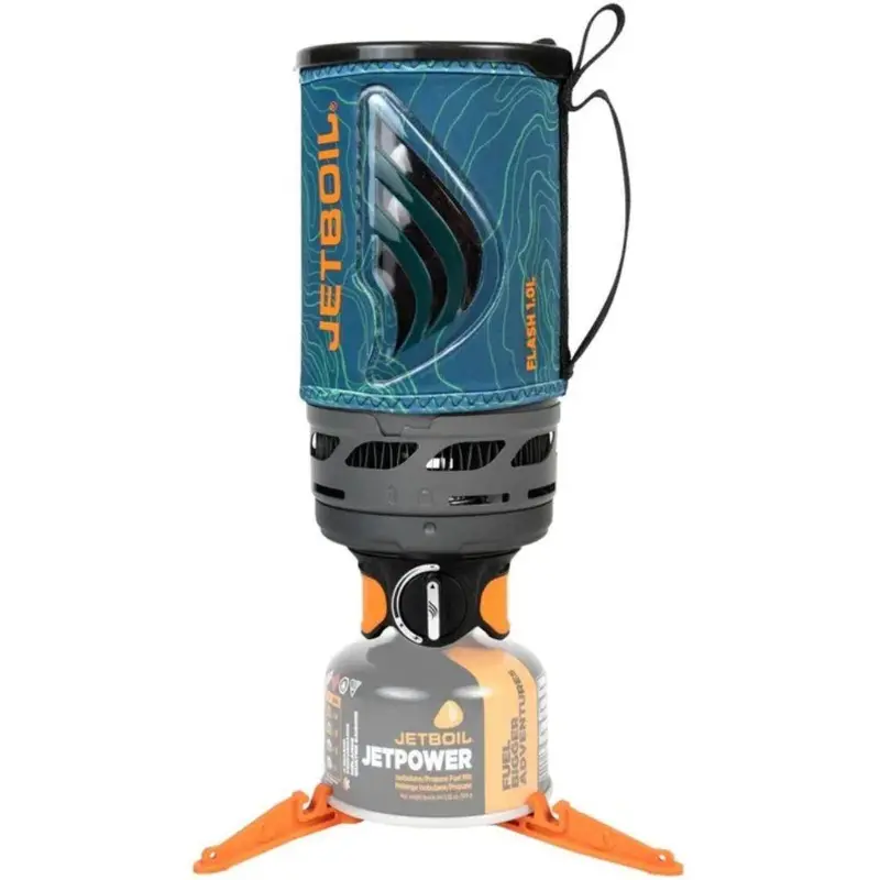 Jetboil Flash 1.0L Rapid-Boil Stove System – Ocean Topo Edition