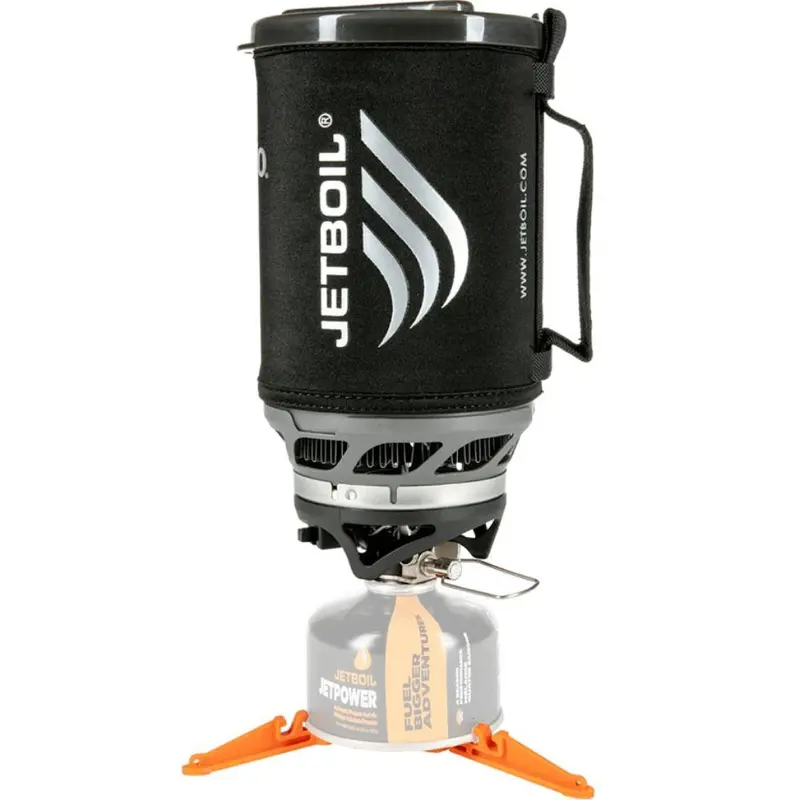 Jetboil Sumo Carbon Cooking System – High-Capacity Camp Stove Kit with Pot and Lid