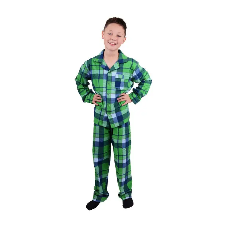 Kelly Check Flannel Sleepwear – Size 12