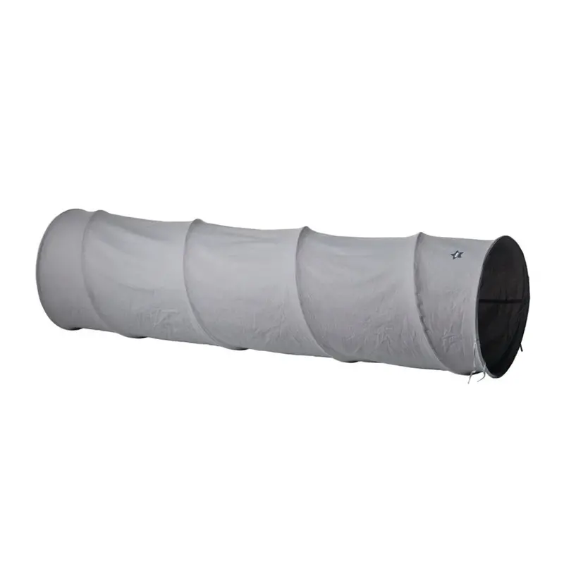 Kids Concept Grey Canvas Play Tunnel