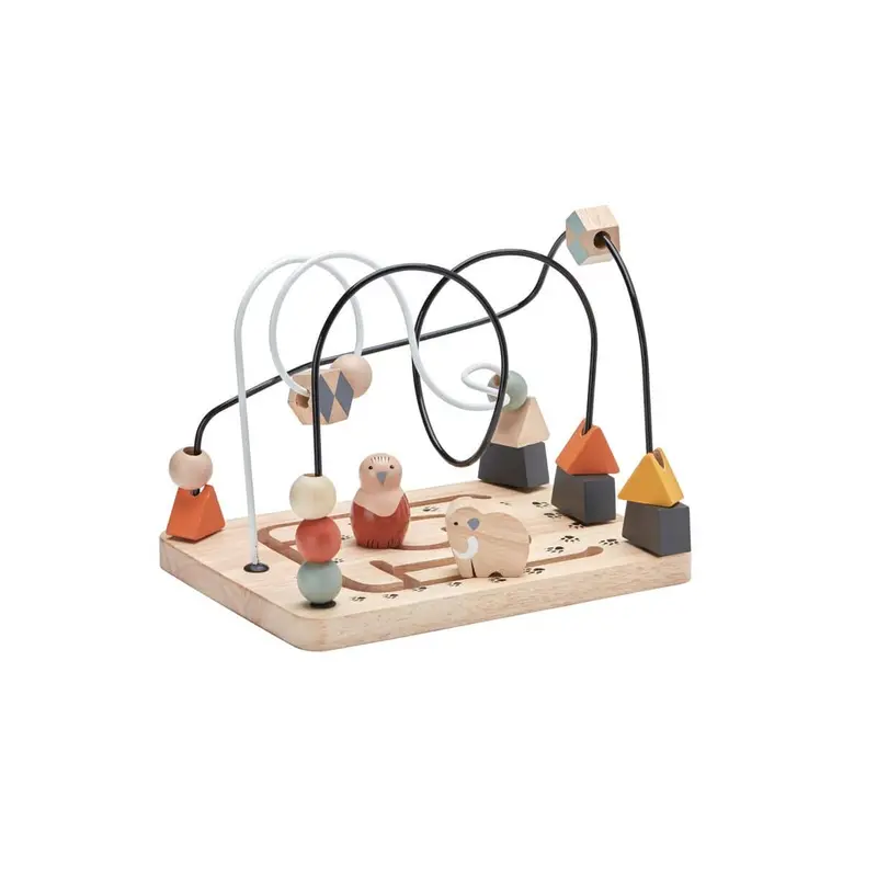 Kids Concept Neo Bead Frame – Modern Wooden Photo Display
