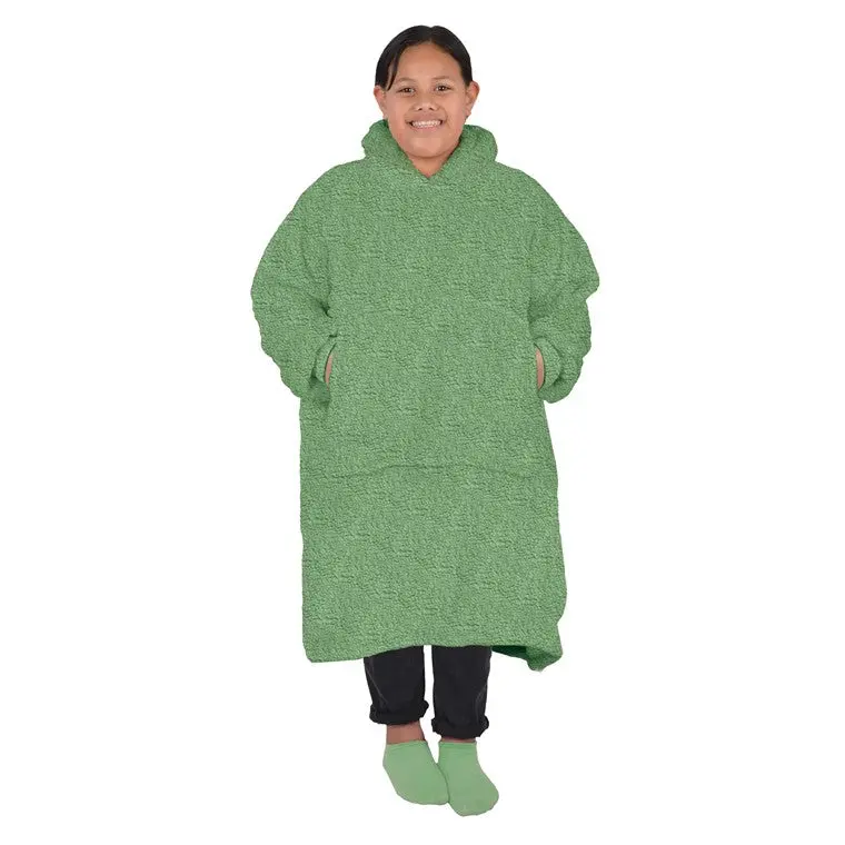Kids’ Fleece-Lined Cuddle Hoodie – Playful Designs & Sizes
