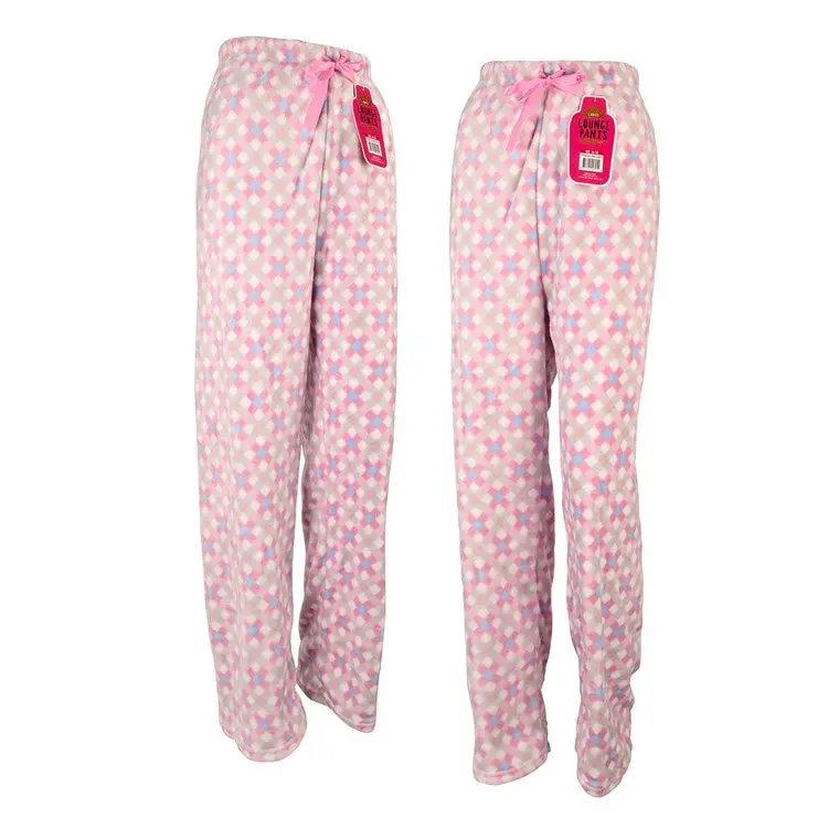 Ladies’ Cozy Lounge Bottoms – Varied Patterns & Hues