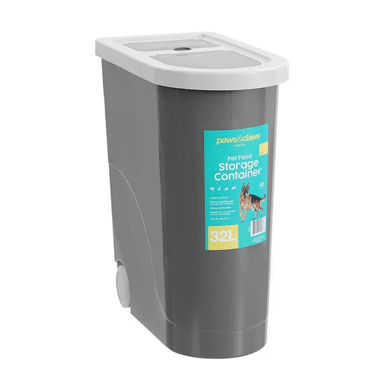 Large-Capacity Pet Food Storage Bin – 32 L with Built-in Scoop & Airtight Seal