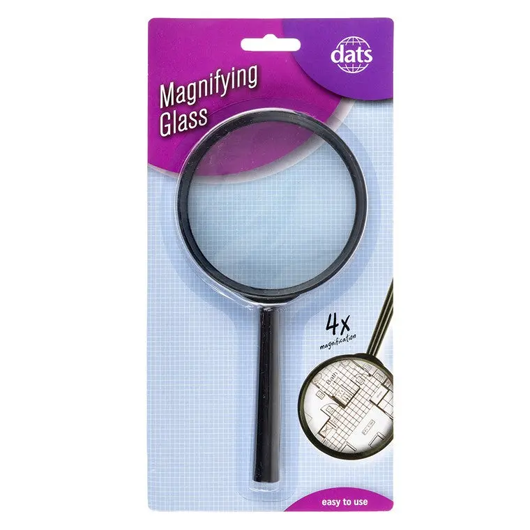 Large-Focus Magnifying Glass with Comfort Handle