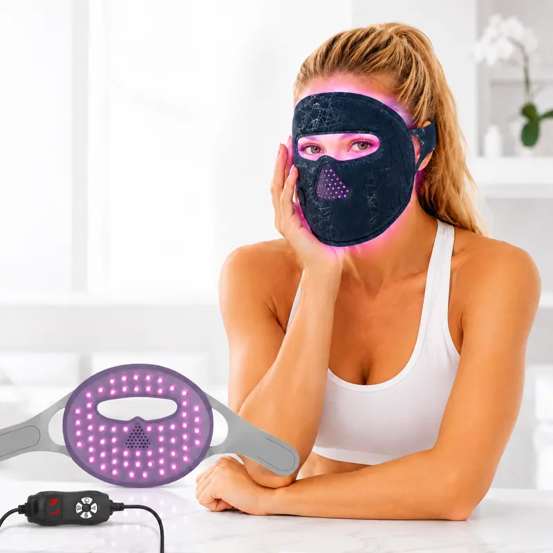 LED Facial Red Light Therapy Mask – Anti-Aging & Skin Renewal Device