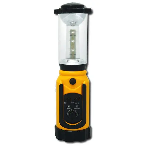 LifeGear LL01Y Super-Bright LED Lantern with AM/FM Radio