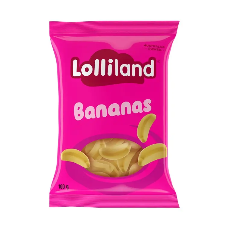 Lolliland Banana-Shaped Gummies – 110g