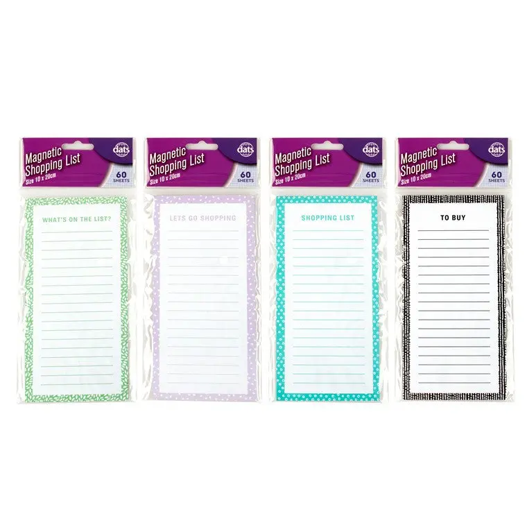 Magnetic Dry-Erase Shopping List Board