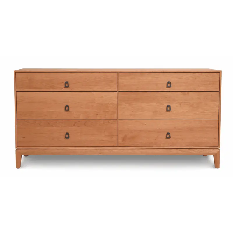 Mansfield Cherry Dresser with Brushed Nickel Hardware