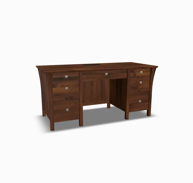 Marco Executive Desk with Boston Wood Finish