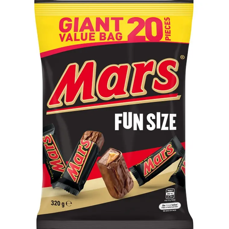 Mars Fun Size Chocolate Bars – 320g Mixed Mini Chocolate Pack