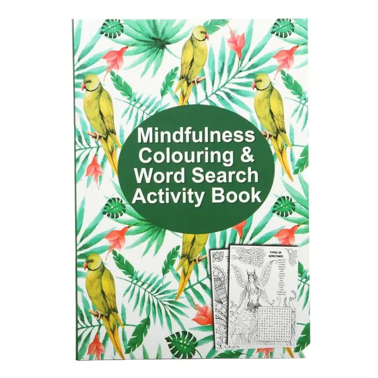 Mindful Coloring & Activity Book for Adults – Variety Pack