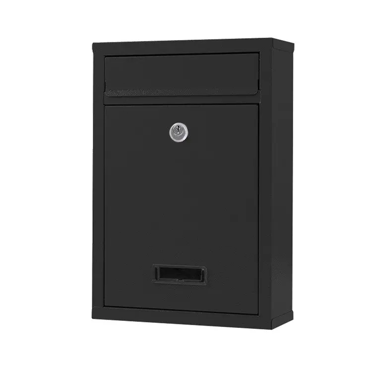 Minimalist Flat-Design Wall-Mounted Letter Box