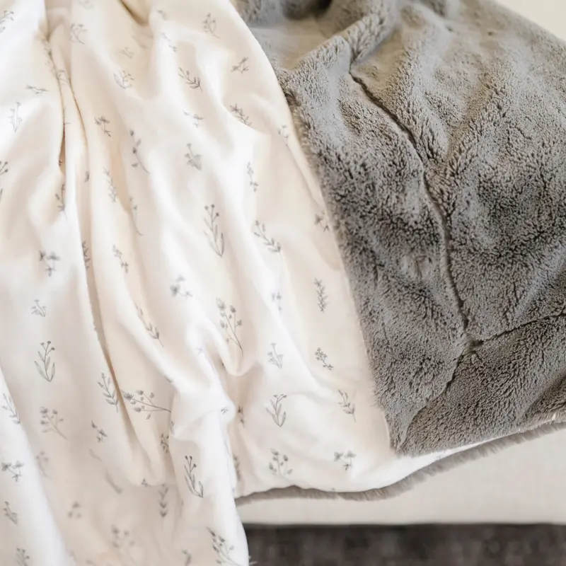 MINKY & LUSH Extra-Large Plush Blanket