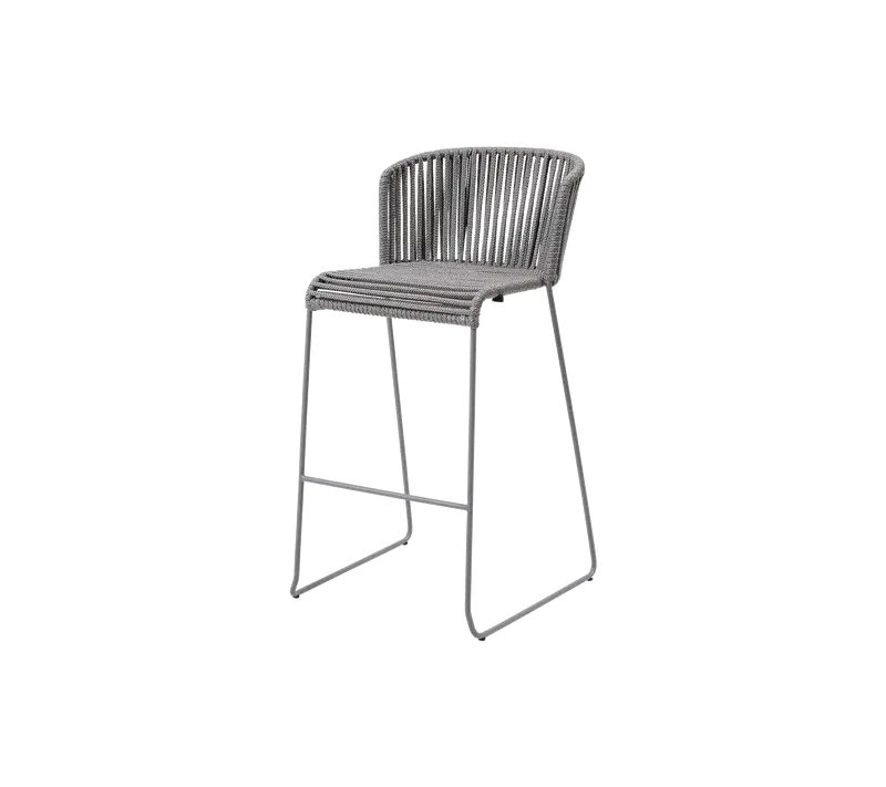 Moments Bar-Height Chair with Upholstered Seat