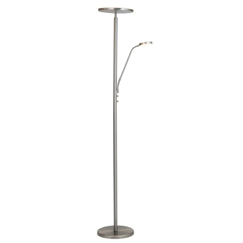 Monet Art-Inspired Floor Lamp with Colorful Accent Base