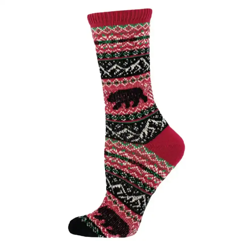 Mountain Life Women’s Knit Sweater Socks