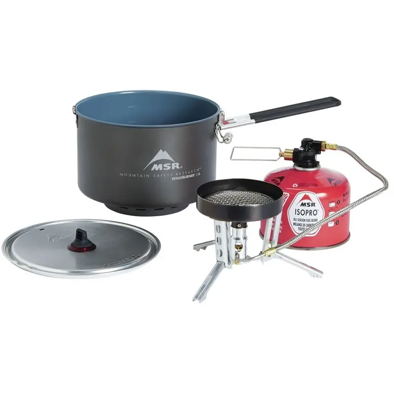 MSR WindBurner Group Cooking System – Integrated Stove Kit