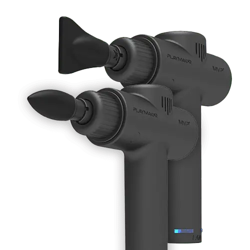 MVP+ Dynamic Duo Massage Head Set: Edge + Bullet Attachments
