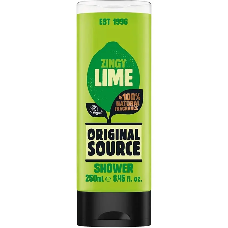 Original Source Zingy Lime Shower Gel – 250ml Invigorating Cleanser
