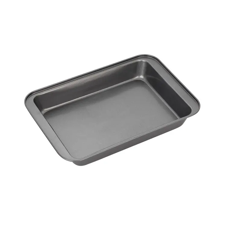 Oven-Safe Rectangular Roasting Pan with Reinforced Rims