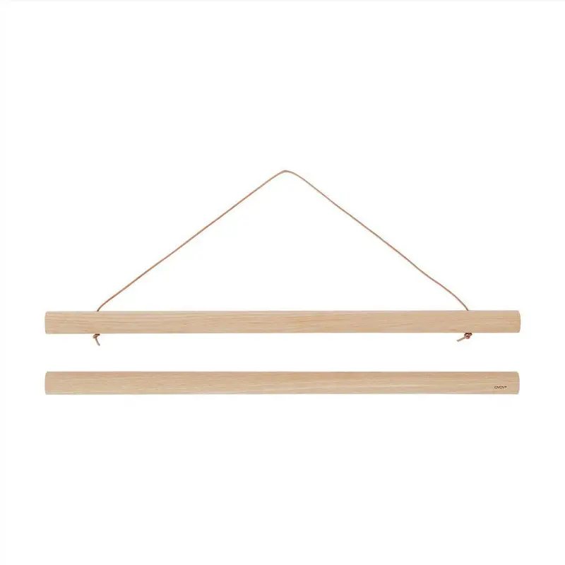 OYOY Wooden Poster Hanger – A2 Size (50 × 70 cm)