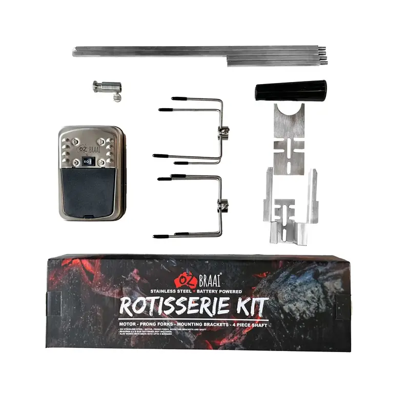 Oz Braai Motorized Rotisserie Attachment