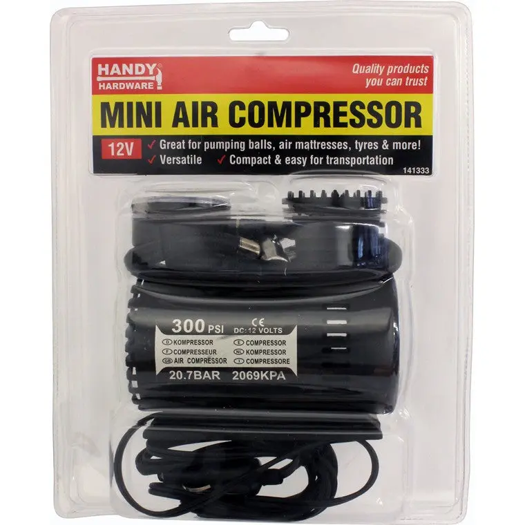 Portable 12V Mini Air Compressor for Car & Home
