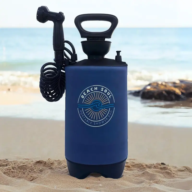 Portable Shower PRO – Ocean Rise Edition (2.6 Gallon)