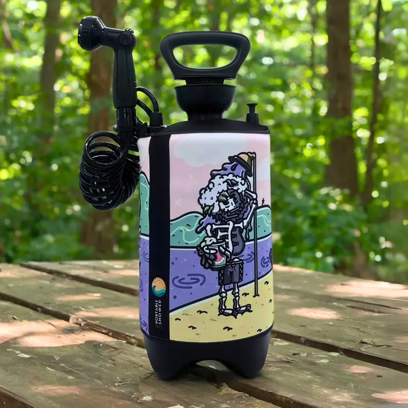 Portable Shower PRO – Skully Edition (2.6 Gallon)