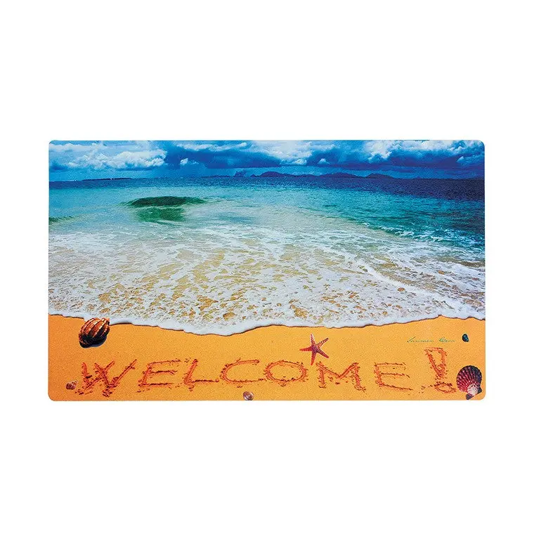 Printed Rubber Door Mat – 45 x 76cm, Assorted Fun Designs