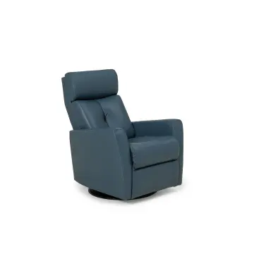Prodigy Power Swivel Glider in Leather