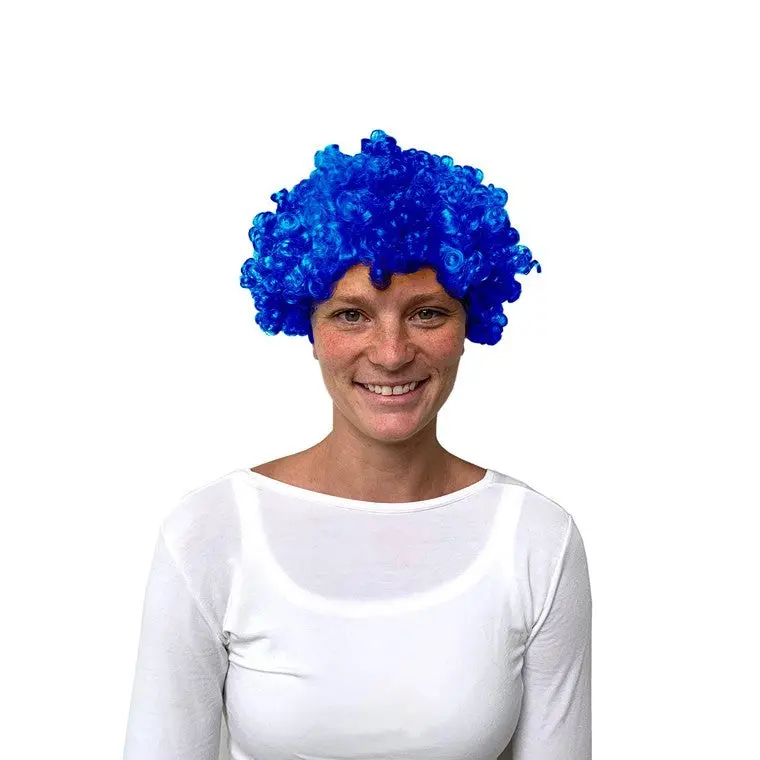 Red-Curled Costume Wig – Bouncy and Bold for Costumes