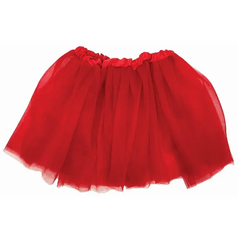 Red Kids’ Tutu Skirt – Festive and Flirty Party Wear