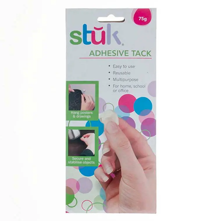 Reusable Adhesive Tack – 75g Reusable Putty