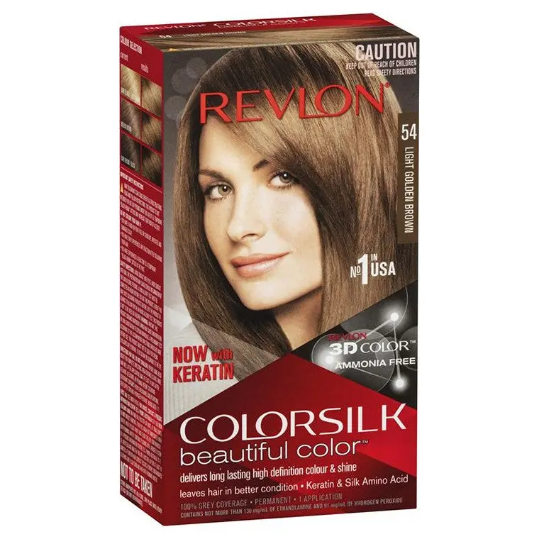 Revlon Silk Hair Dye – Light Golden Brown Shade